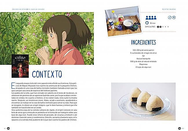Interior de Las recetas de las películas del Studio Ghibli