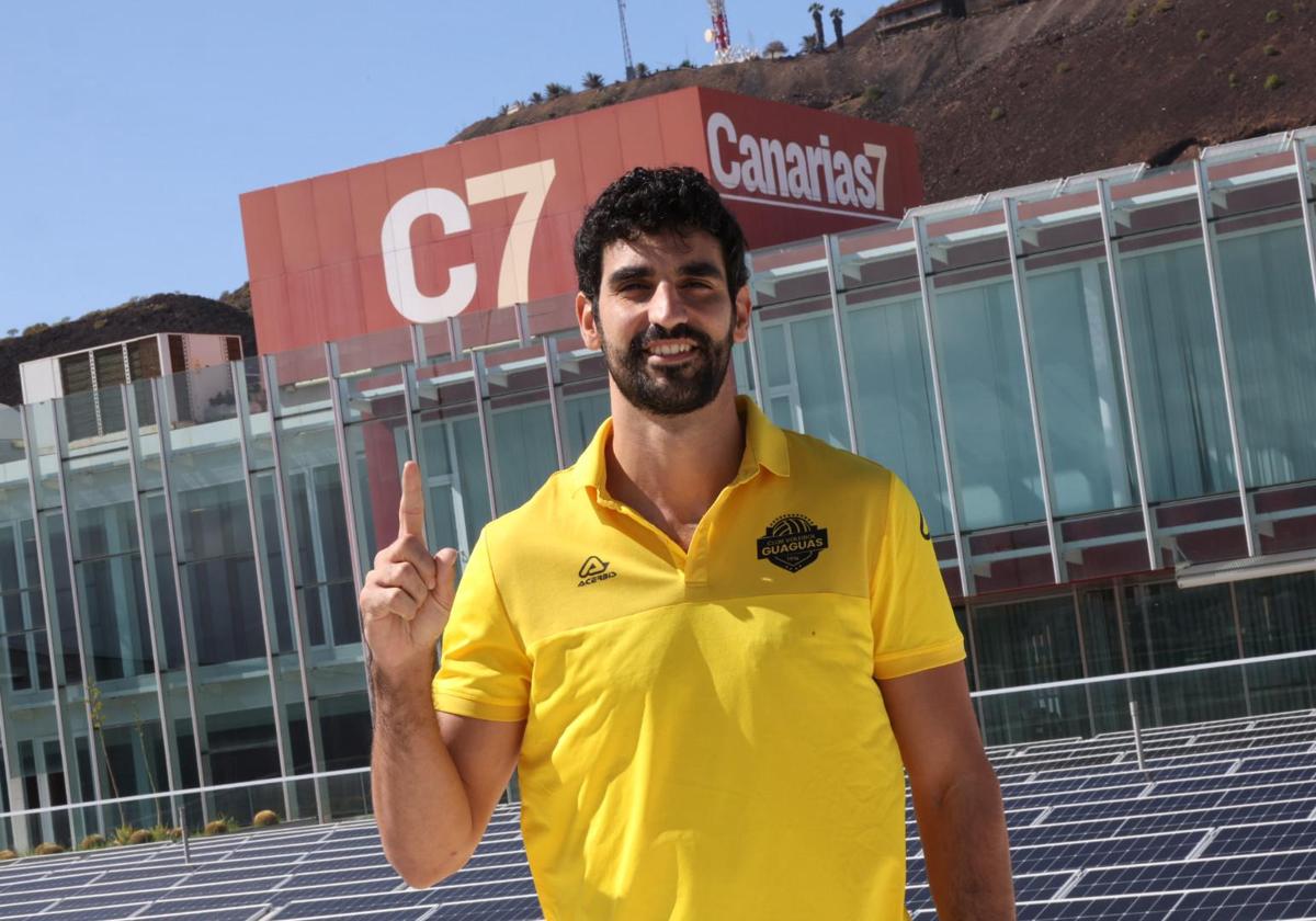 Martín Ramos, durante la entrevista en las instalaciones del CANARIAS7.