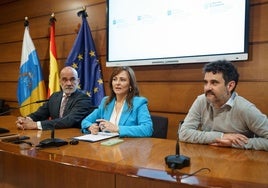 La consejera de Presidencia, Administraciones Públicas, Justicia y Seguridad del Gobierno de Canarias, Nieves Lady Barreto, ayer martes.