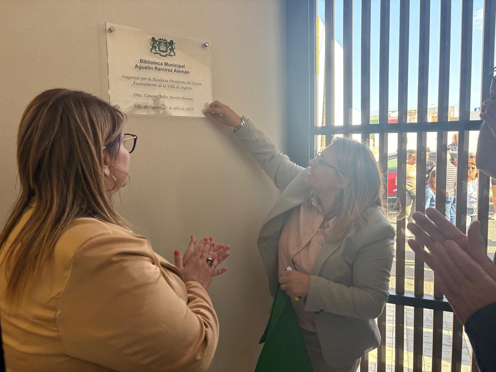 Ingenio inaugura nueva biblioteca en Carrizal