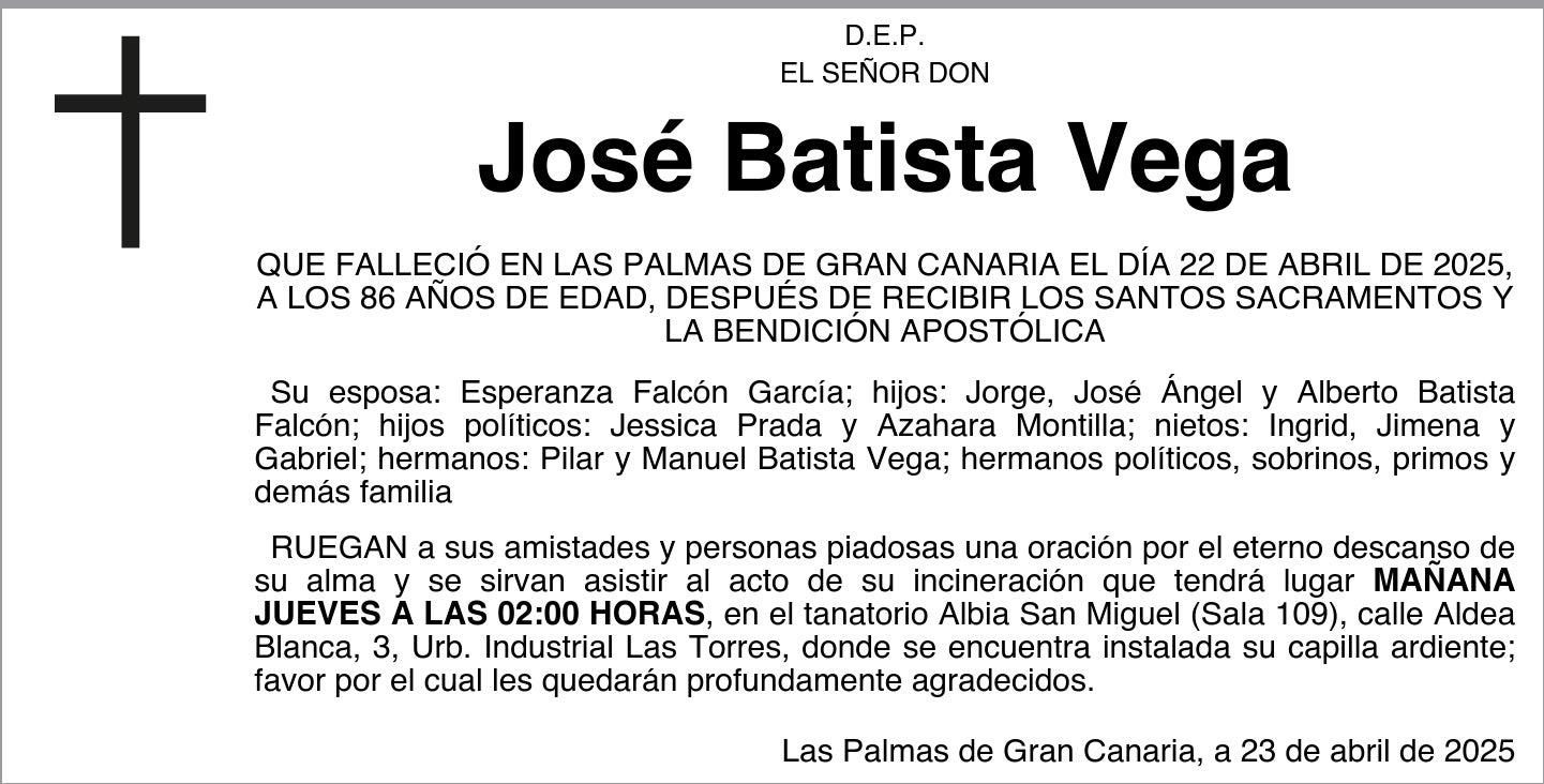 José Batista Vega