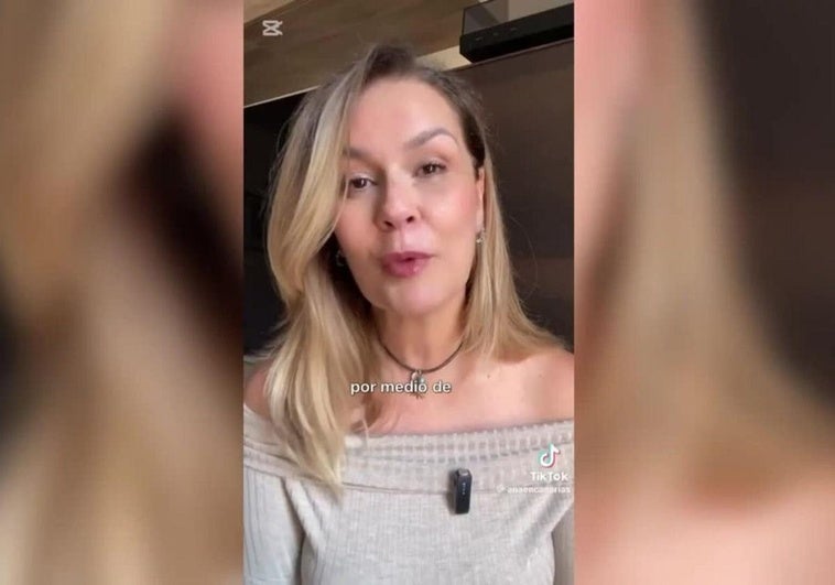 Ana Navarro en Tik Tok hablando