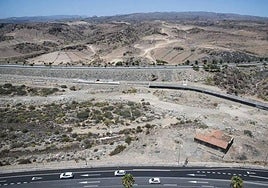 Vista de la parcela en la que está previsto que se construya el parque acuático Siam Park.