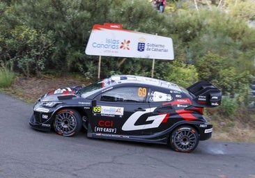 Rovanpera, líder firme del Rally Islas Canarias