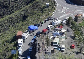 La afición del Rally Islas Canarias disfrutó de los tramos de este viernes en varios puntos de Gran Canaria.