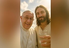 La IA reúne al Papa Francisco con Jesús en un vídeo viral