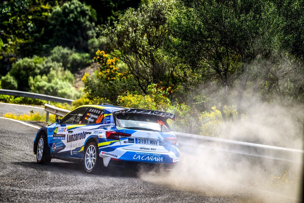 El Rally Islas Canarias 2025, visto desde los cielos