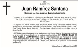 Juan Ramírez Santana