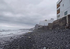 Imagen de la playa donde encontraron el cuerpo.