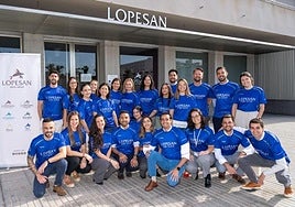Integrantes del equipo de Lopesan Hotel Group.