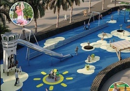 Recreación de cómo quedará el parque.