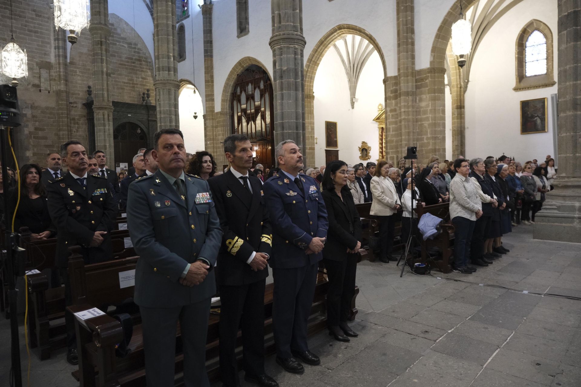 La misa funeral por el papa Francisco en Las Palmas de Gran Canaria, en imágenes