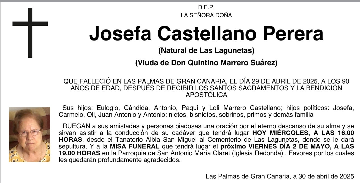 Josefa Castellano Perera