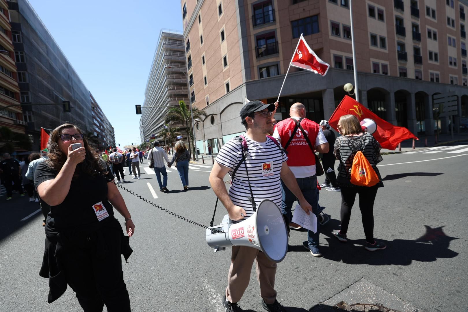 Canarias sale a la calle el Día del Trabajador