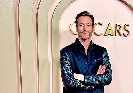 Damián Perea en una de las ceremonias de los premiso Óscar, Animayo es el único festival de animación en España en calificar a los Premios Óscar️ para la categoría de cortometrajes de animación internacional.