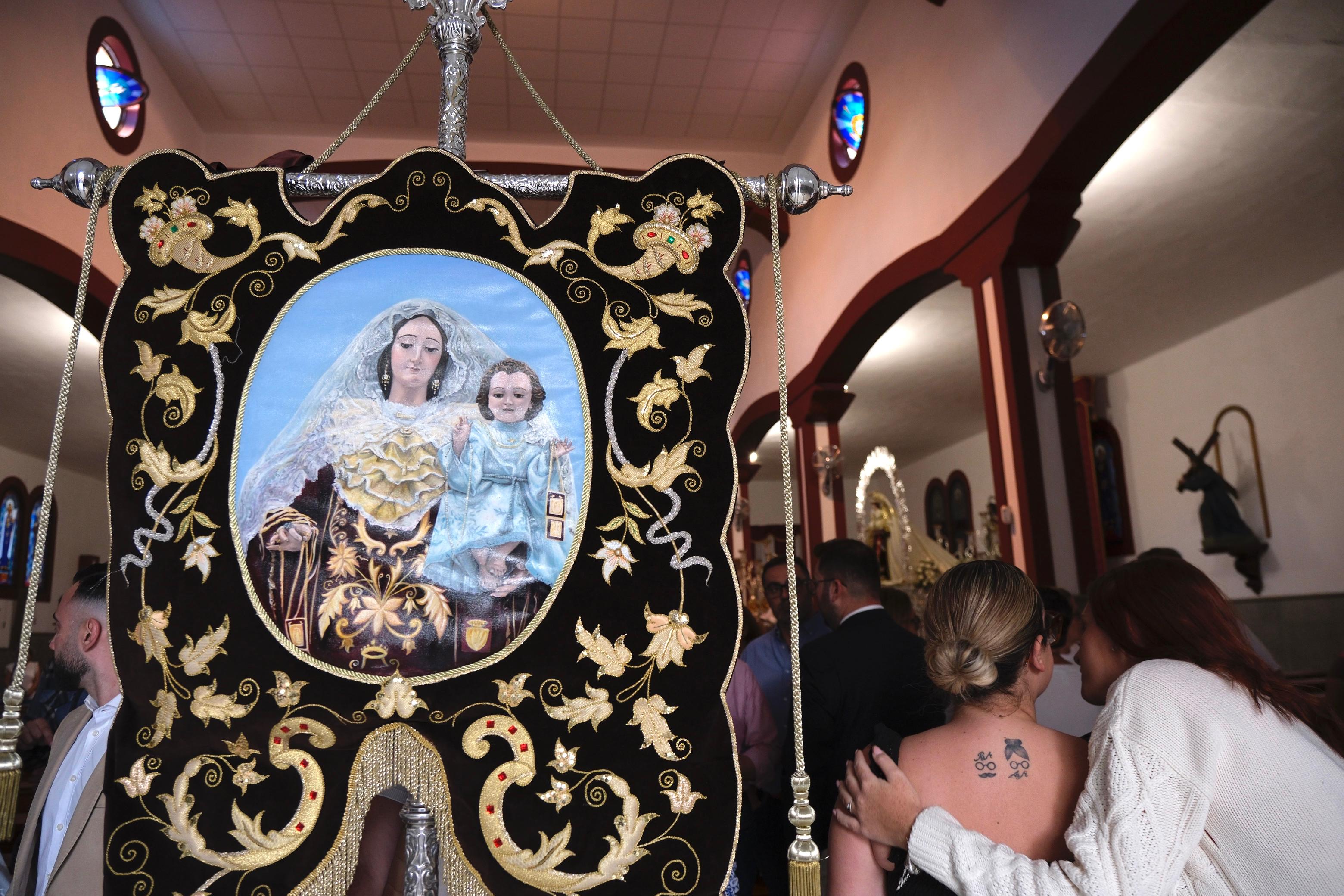 La misa y procesión estandarte coronación Virgen del Carmen, en imágenes