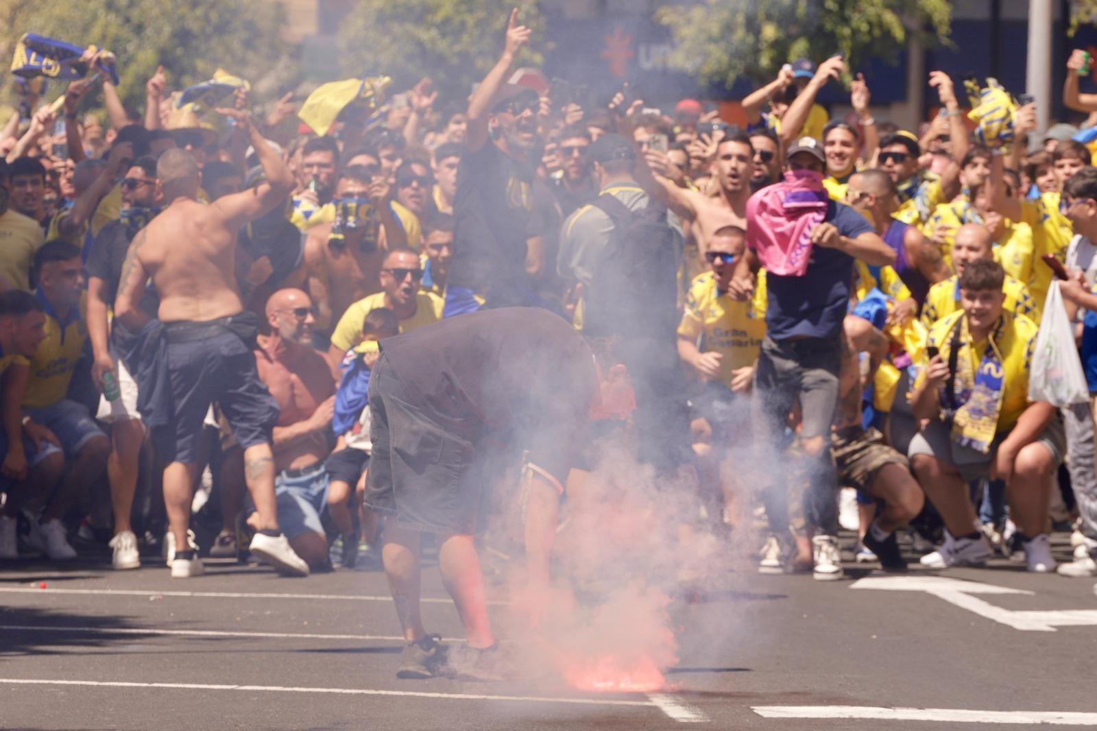Así se vivió la derrota de la UD Las Palmas