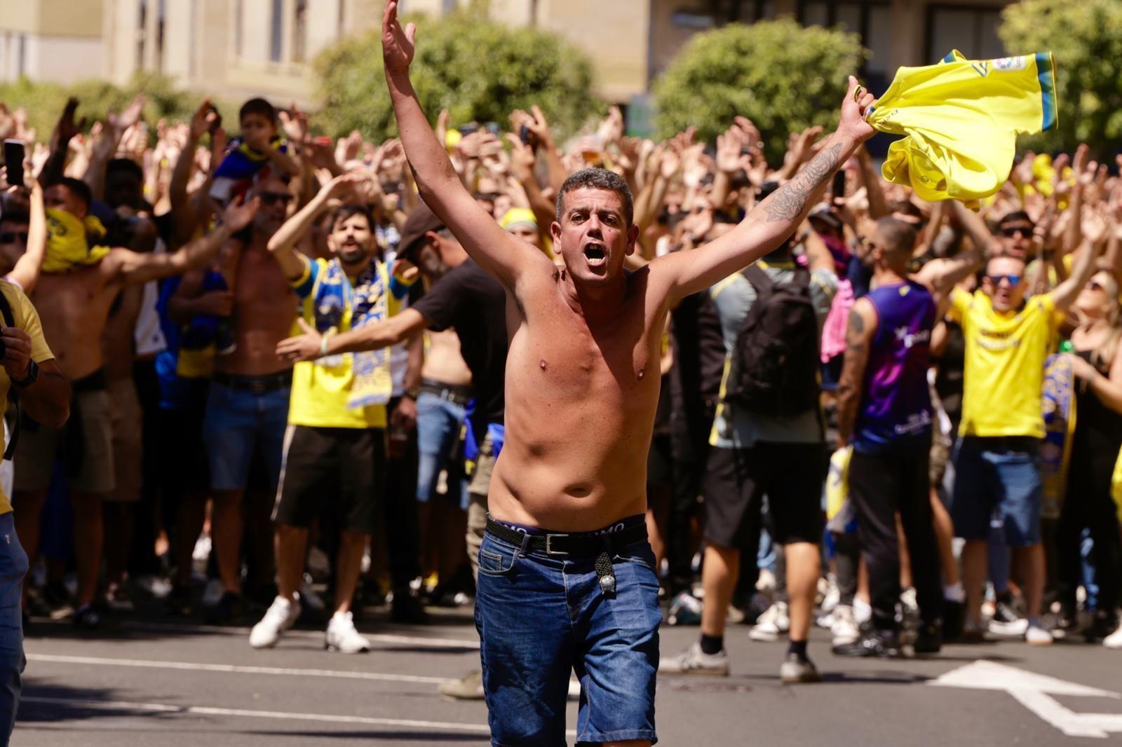 Así se vivió la derrota de la UD Las Palmas