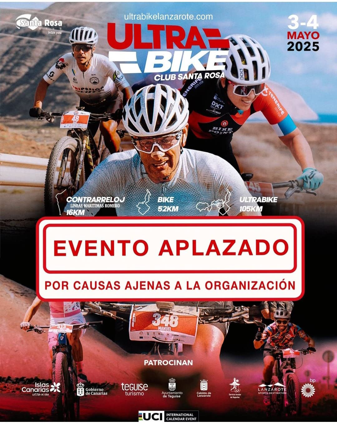 La burocracia obliga a cancelar la Ultrabike Santa Rosa