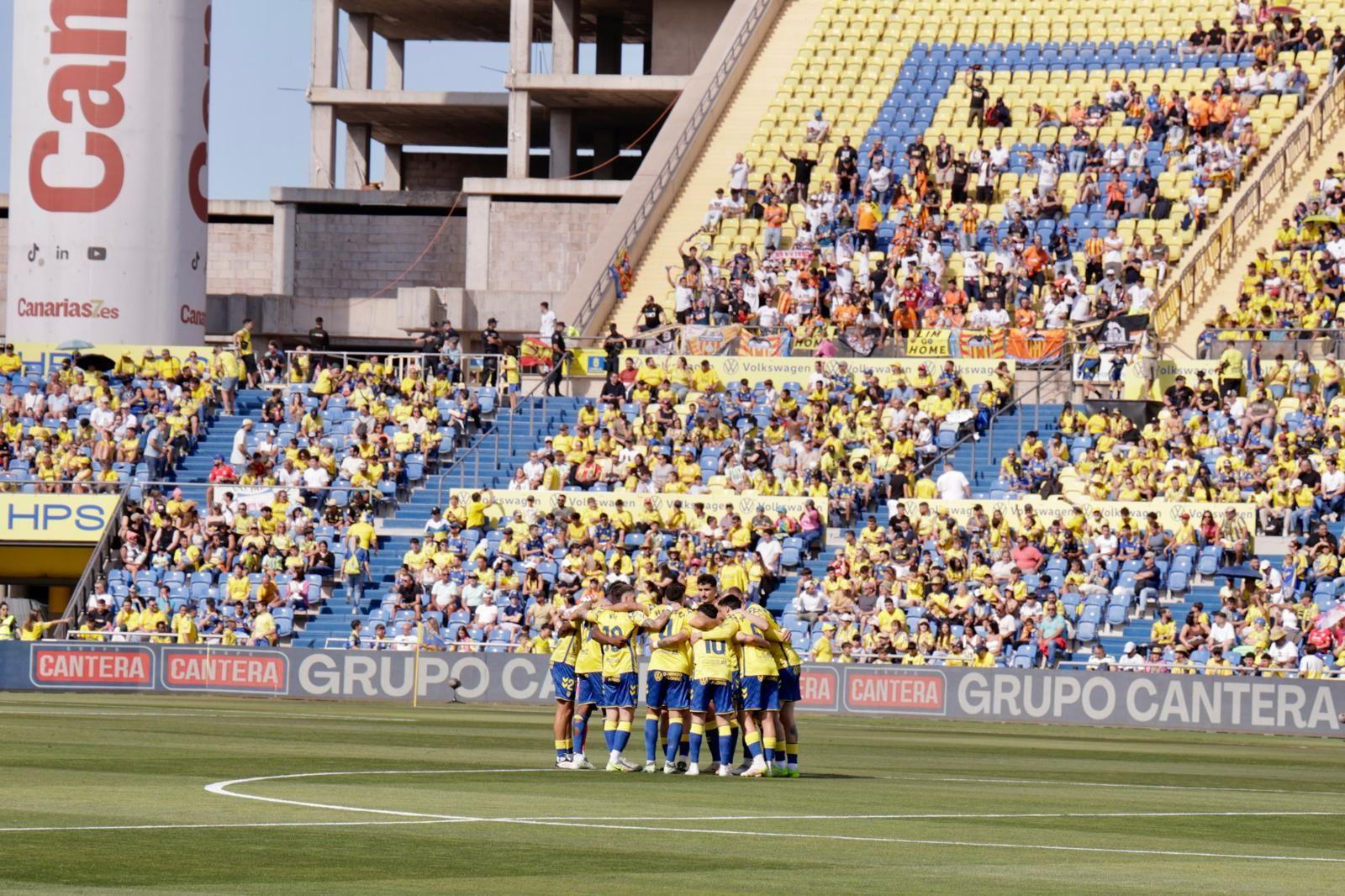 Así se vivió la derrota de la UD Las Palmas
