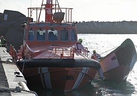 Una embarcacion de Salvamento, en una imagen de archivo.