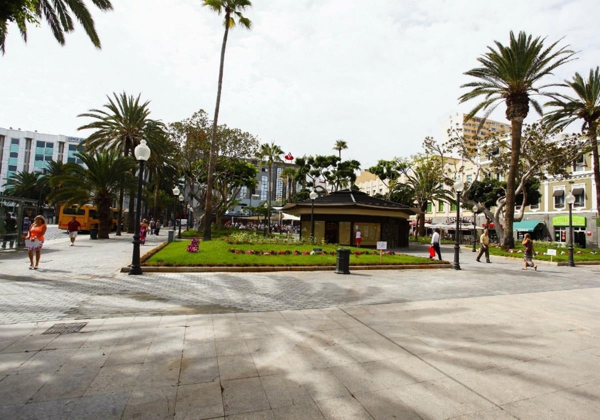 El Parque de Santa Catalina, en una foto de archivo.