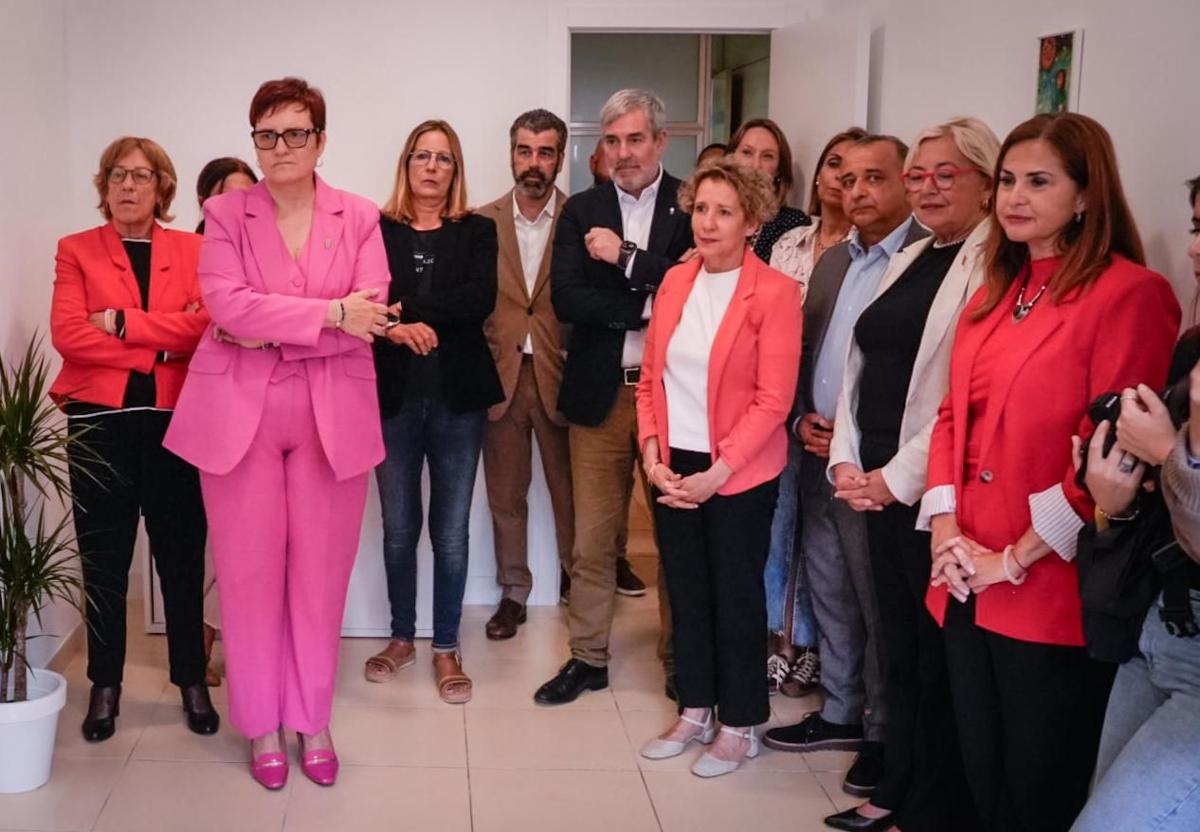 Inauguración del centro de crisis para víctimas de violencia sexual en Tenerife.
