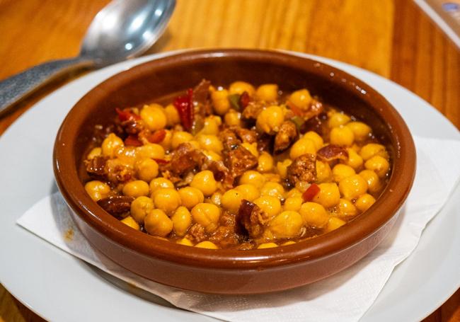 Garbanzada de La Taberna del Rocío