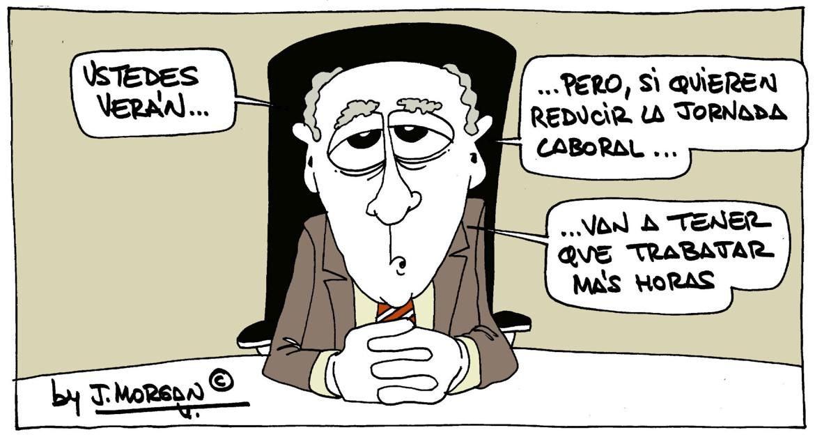 La viñeta de Morgan de este jueves 8 de mayo