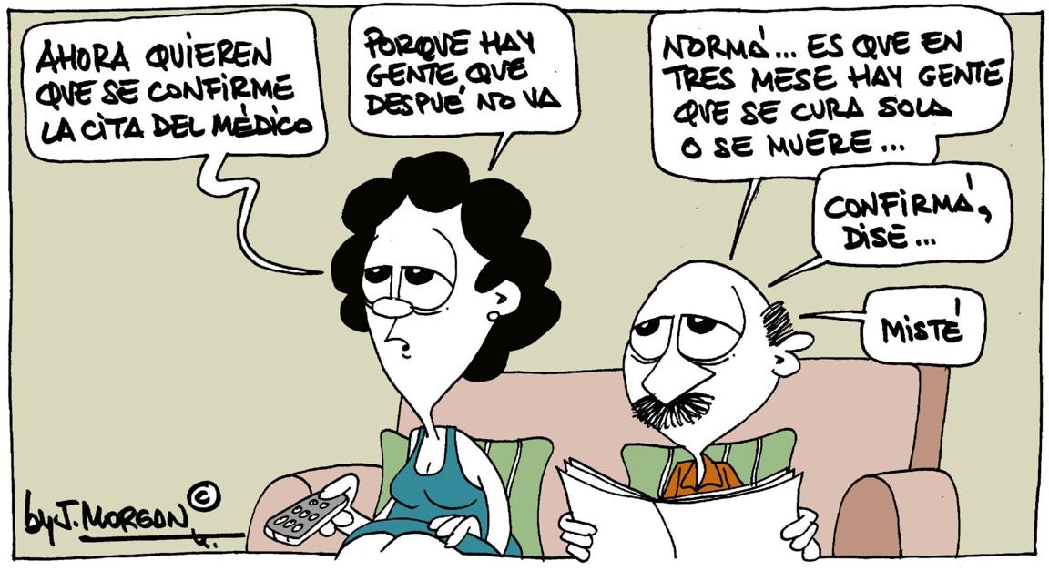 La viñeta de Morgan de este viernes 9 de mayo