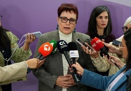 Candelaria Delgado, consejera de Bienestar Social del Gobierno canario.