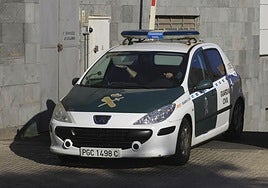 Vehículo de la guardia civil en una imagen de archivo.