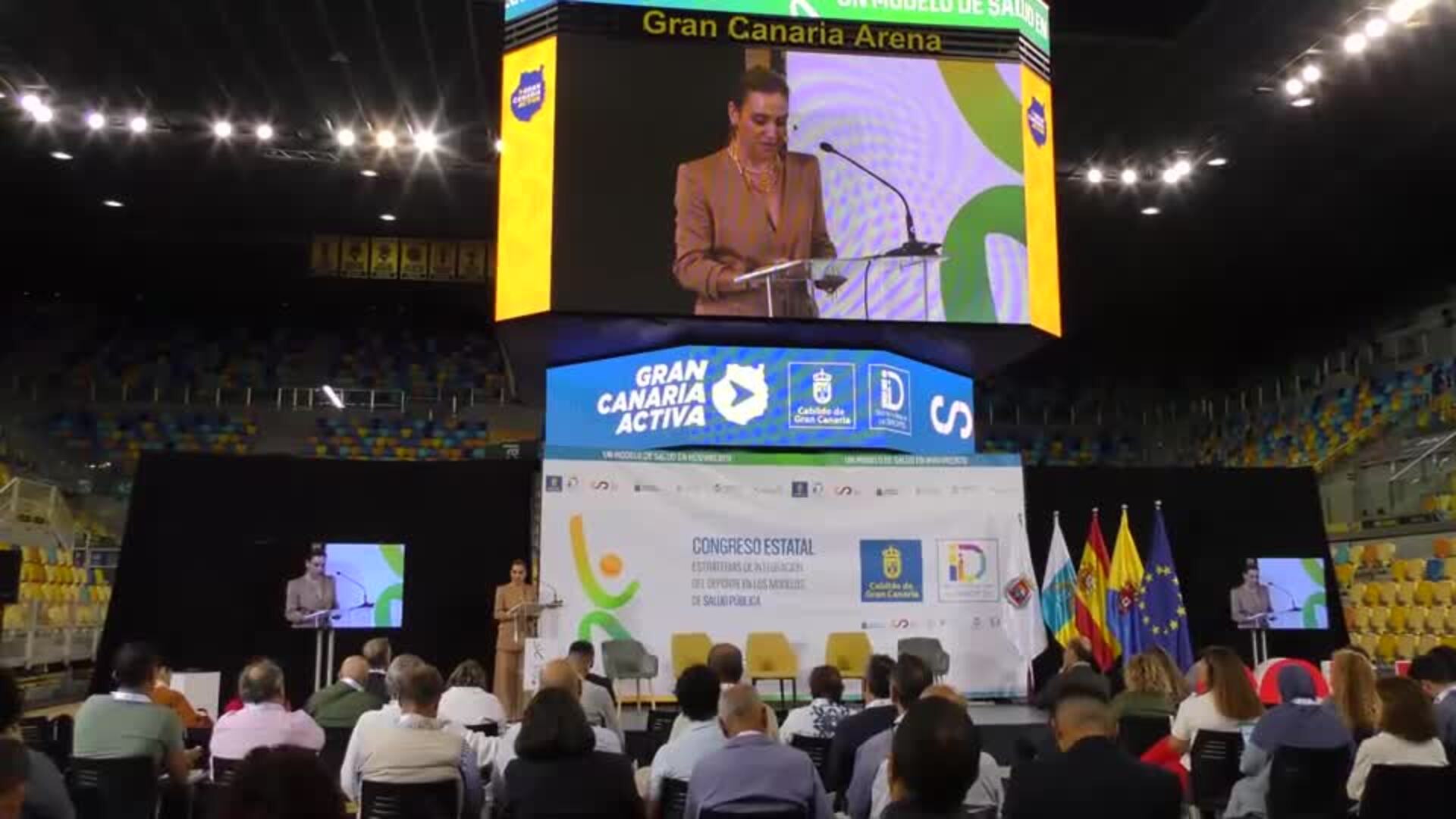 Apertura del Congreso Estatal sobre Estrategias de Integración del Deporte en los Modelos de Salud Pública