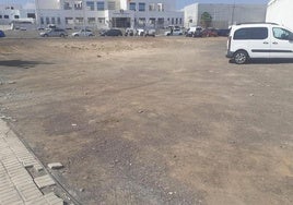 Vista parcial de la parcela objeto de atención.