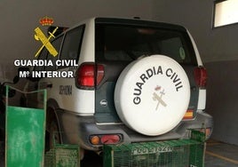 Imagen de archivo de la guardia civil