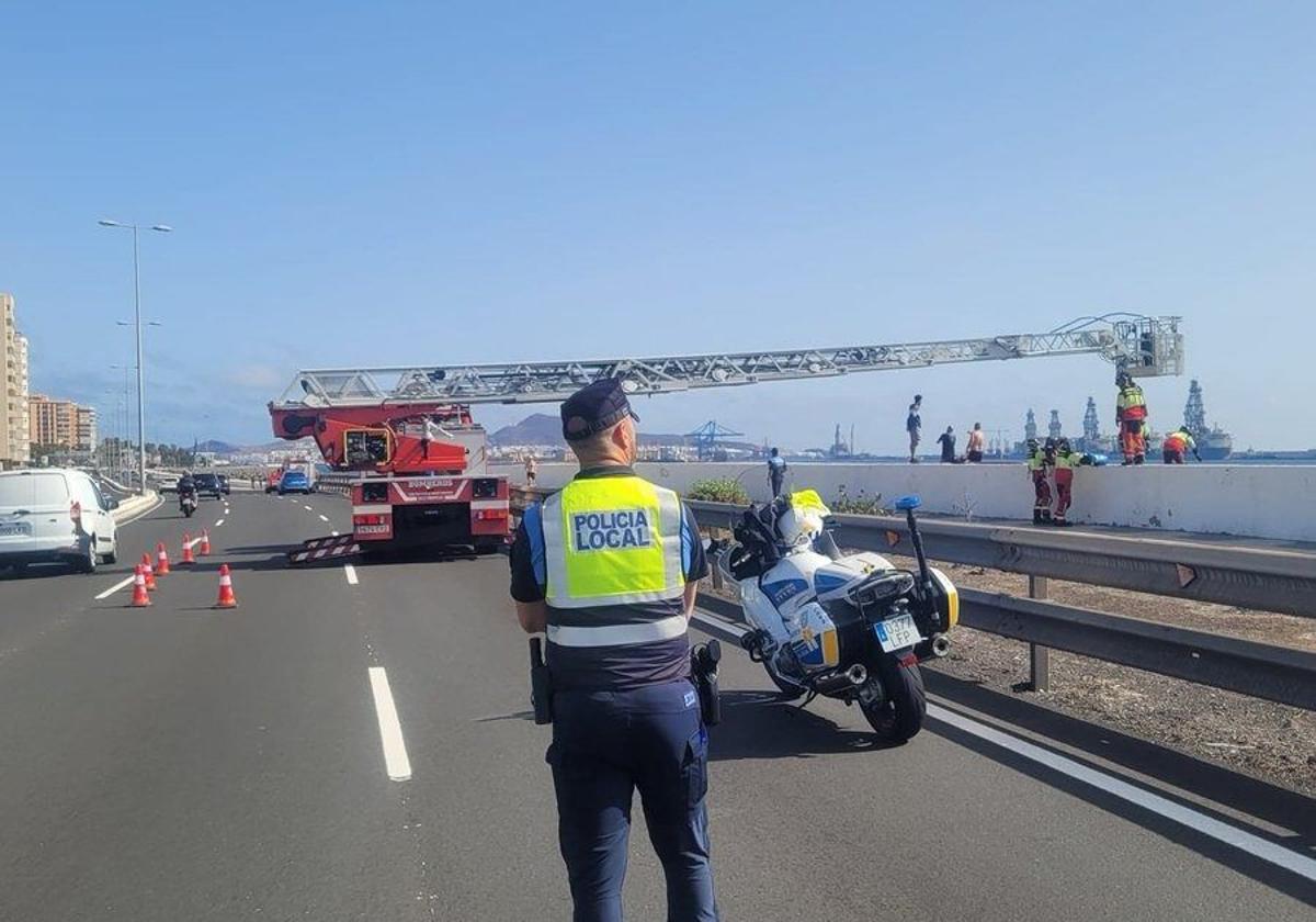 Hallan el cadáver de un pescador en el mar en Las Palmas de Gran Canaria