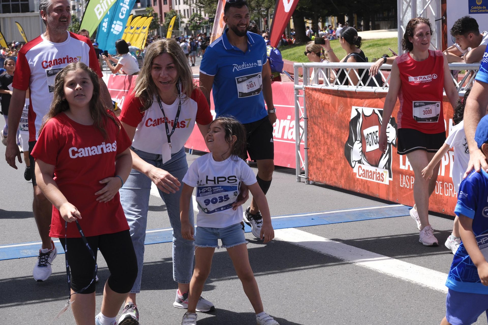 Así fue la prueba infantil de la Carrera de las Empresas