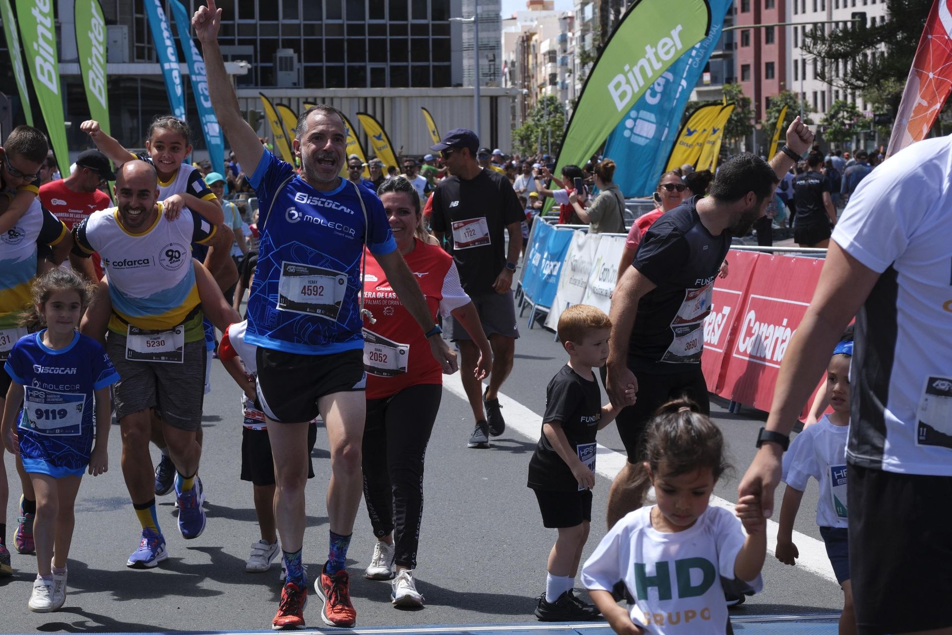 Así fue la prueba infantil de la Carrera de las Empresas