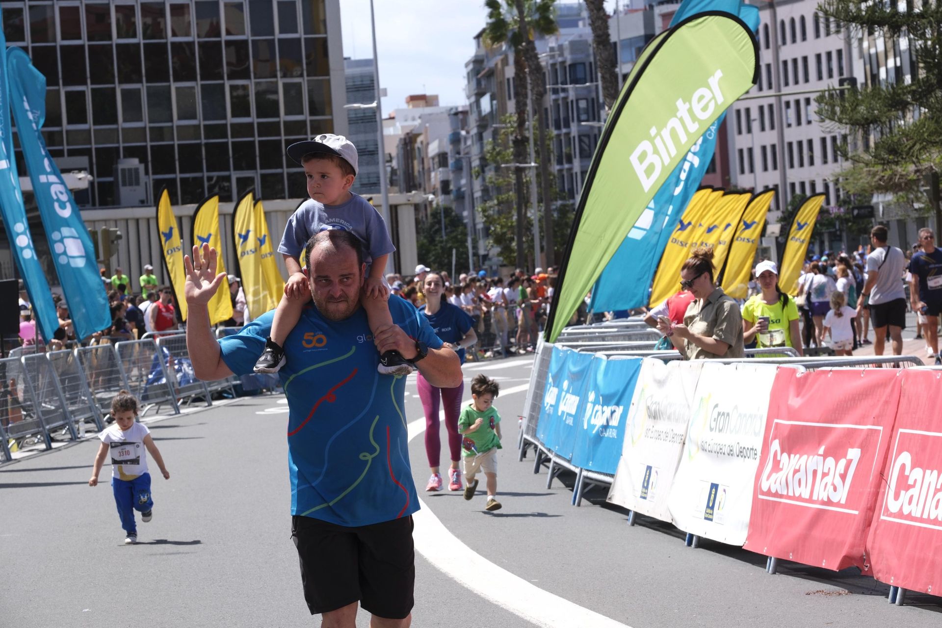 Así fue la prueba infantil de la Carrera de las Empresas