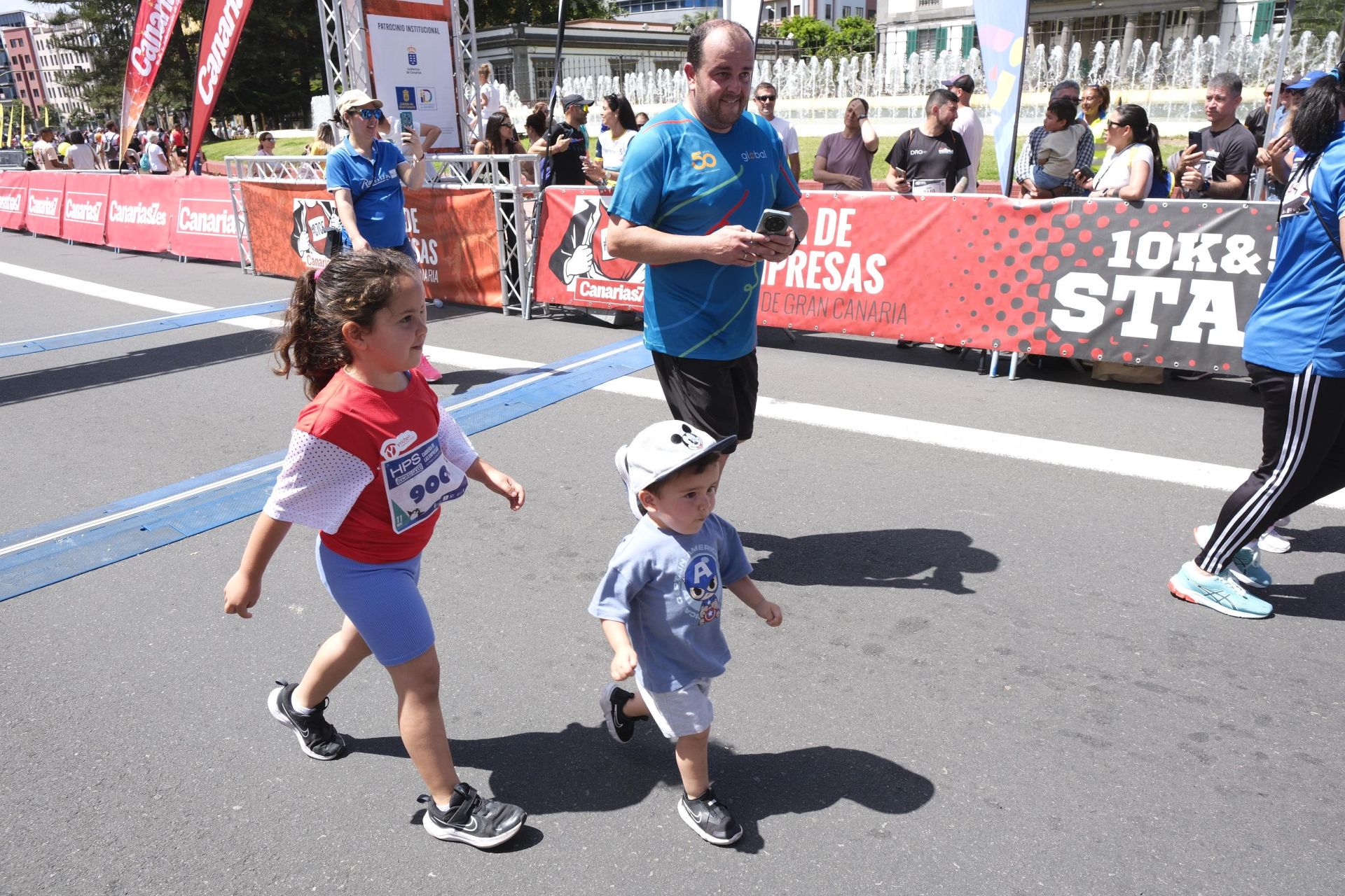 Así fue la prueba infantil de la Carrera de las Empresas
