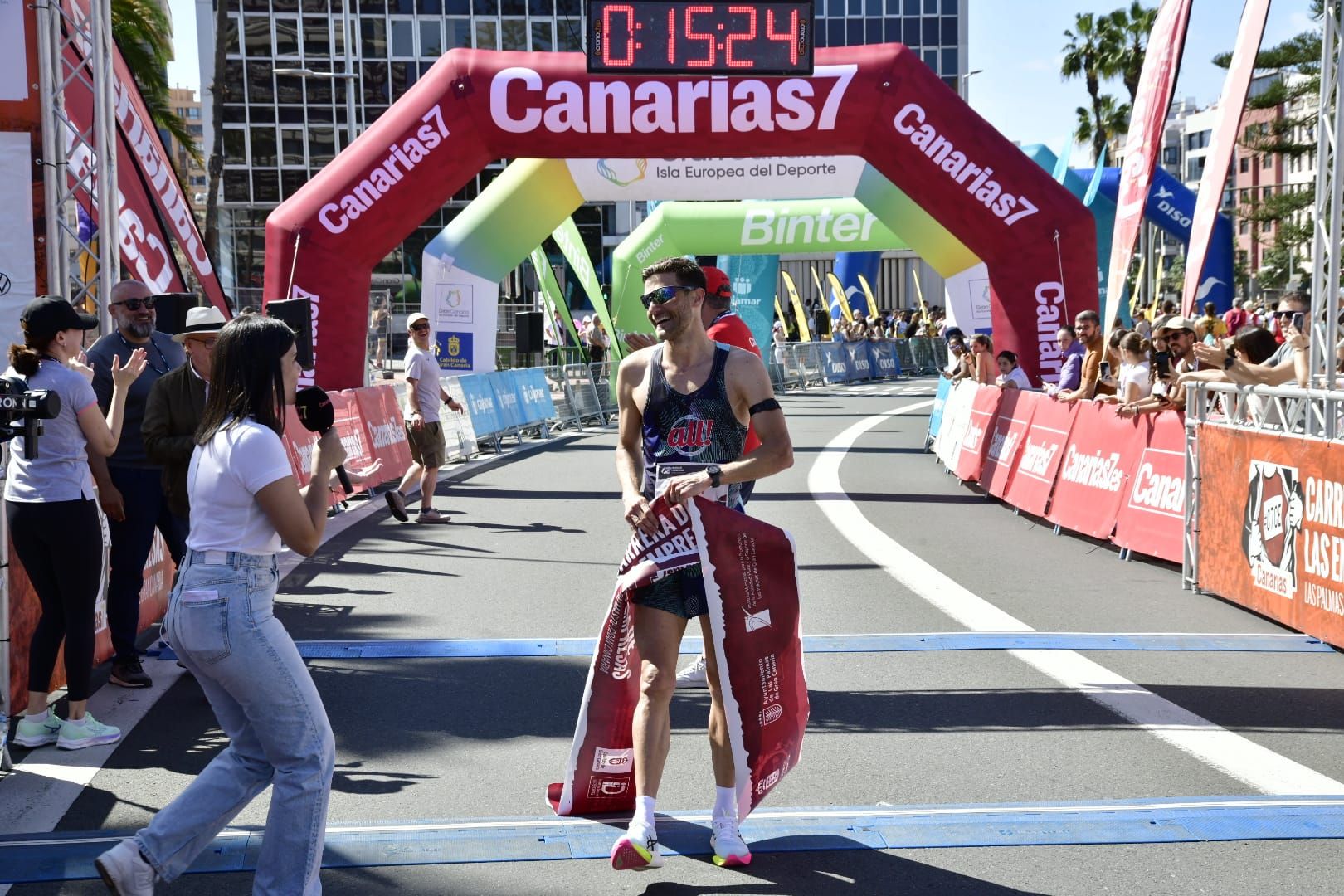 Las mejores imágenes de los 5k de la Carrera de las Empresas 2025