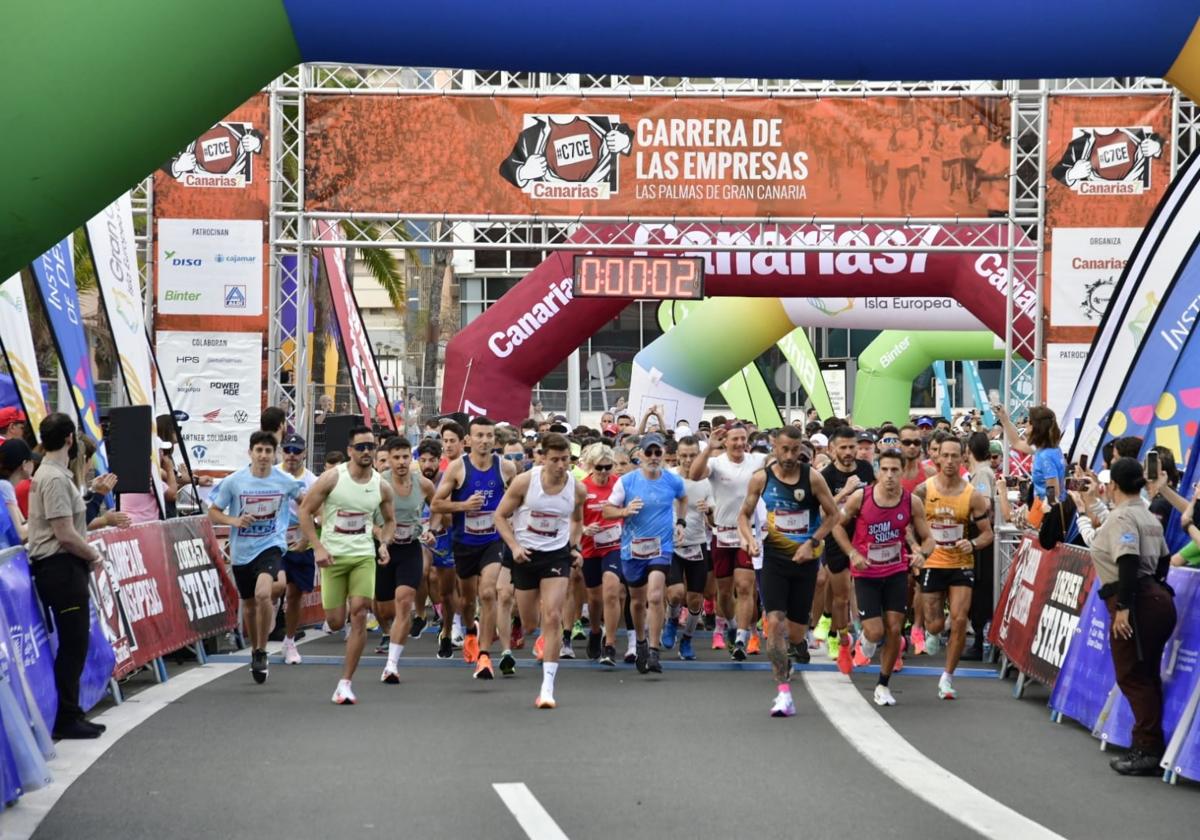 Noveda edición de la CANARIAS7 Carrera de las Empresa 2025.