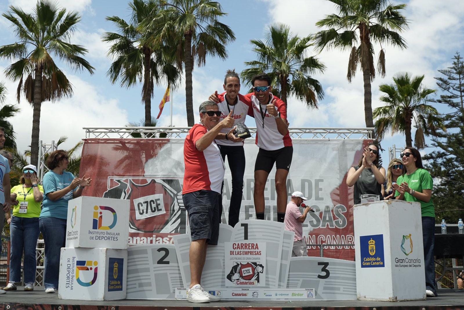 Entrega de premios de la CANARIAS7 Carrera de las Empresas