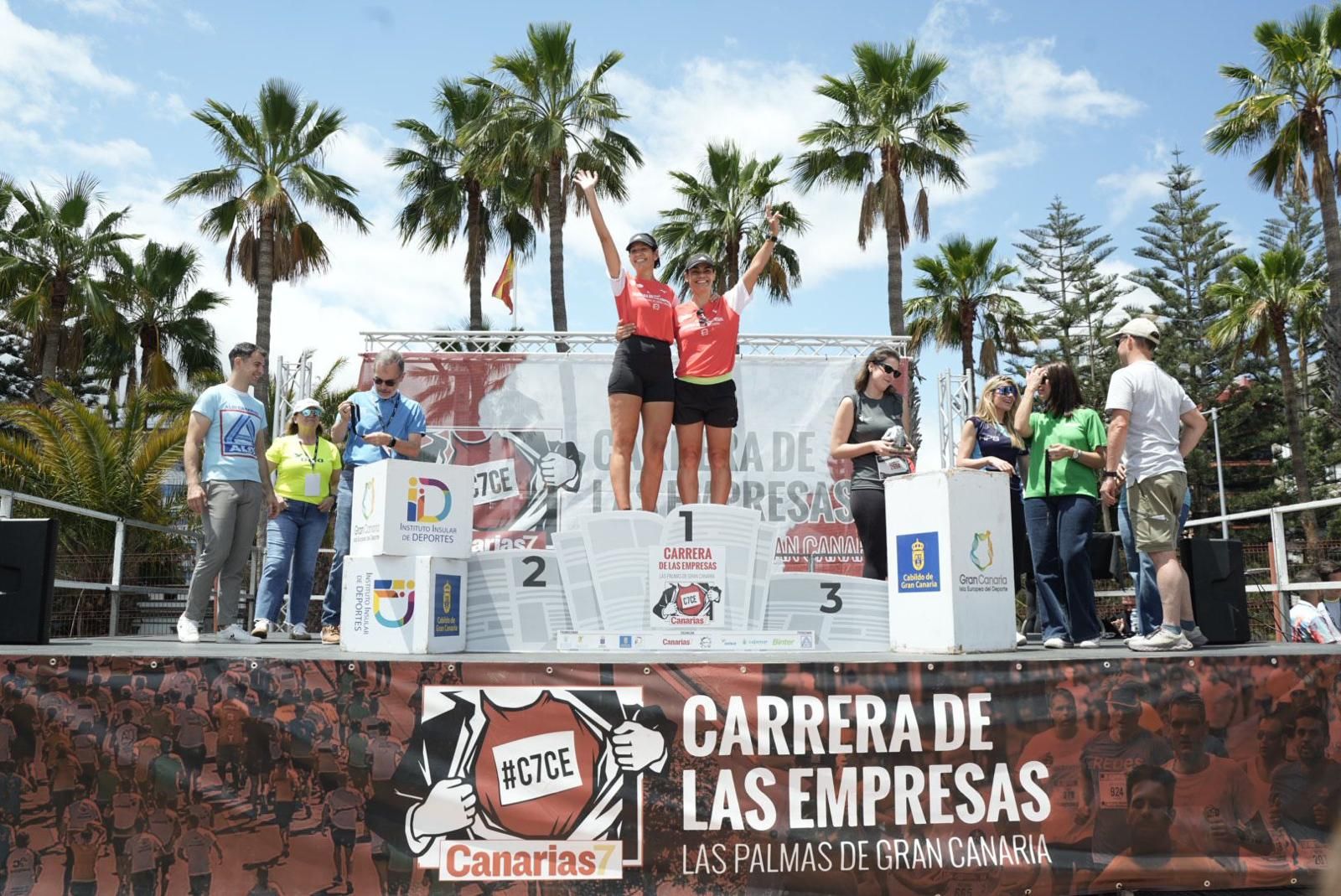 Entrega de premios de la CANARIAS7 Carrera de las Empresas