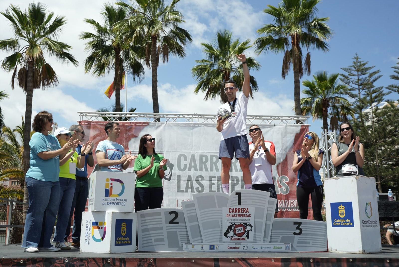 Entrega de premios de la CANARIAS7 Carrera de las Empresas
