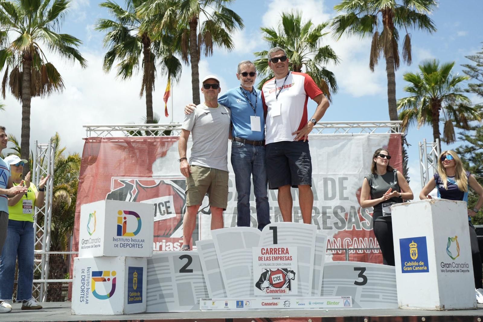 Entrega de premios de la CANARIAS7 Carrera de las Empresas