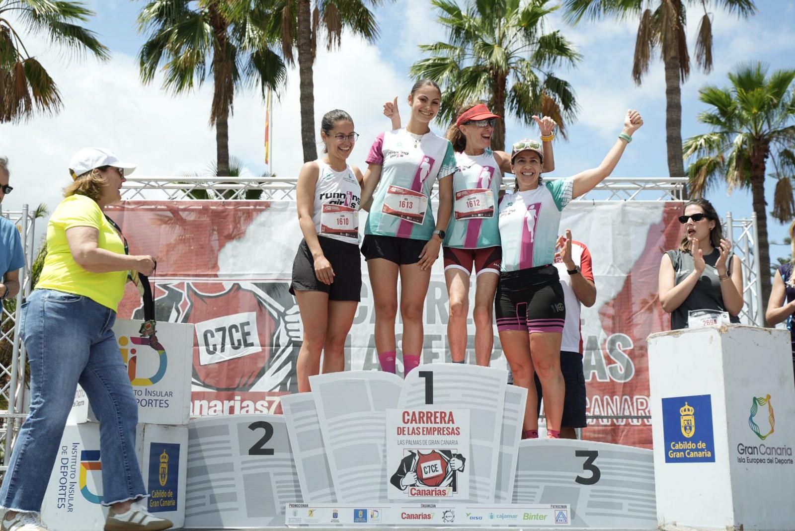 Entrega de premios de la CANARIAS7 Carrera de las Empresas