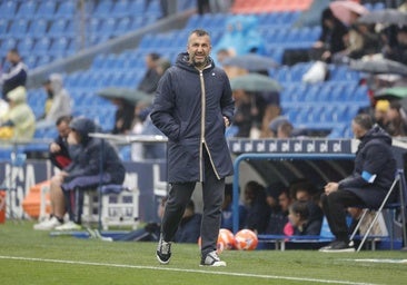 Diego Martínez: «La salvación pasa por ganar al Sevilla»