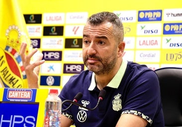 Diego Martínez: «La salvación pasa por ganar al Sevilla»