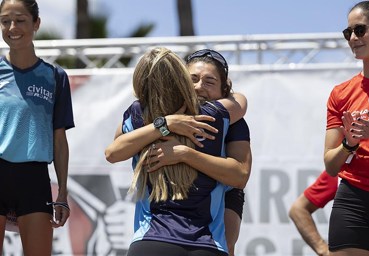Imagen secundaria 1 - Más de 60 personas profesionales de HPS lo dieron todo en la Carrera de las Empresas